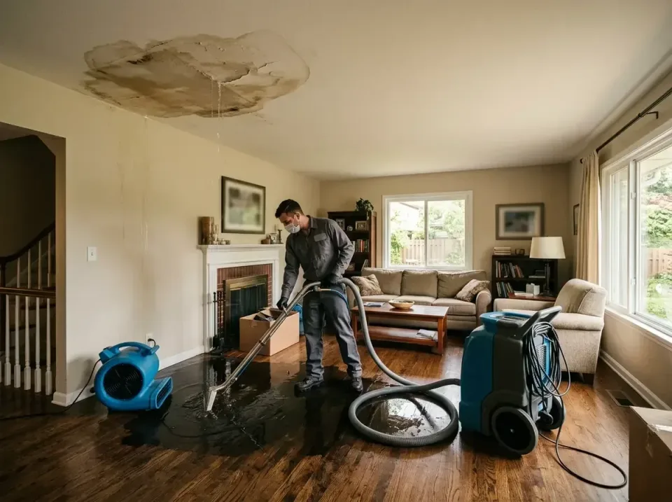 attic-pipe-burst-ceiling-drip-008 — frequently asked questions, Water Damage Restoration & Carpet Care in Yellow Springs, OH